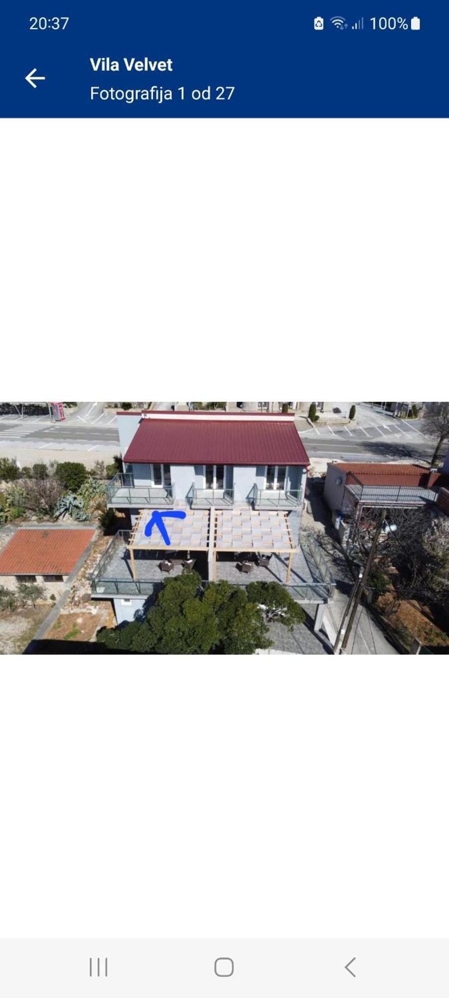 Vila Velvet Hotell Starigrad Paklenica Rom bilde