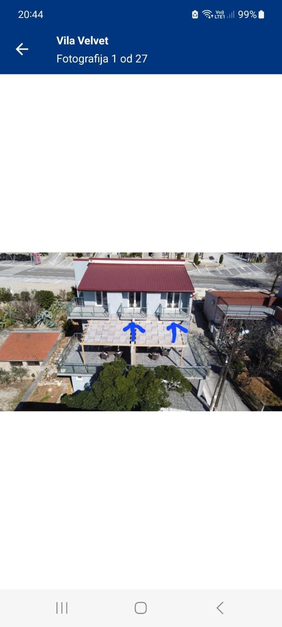 Vila Velvet Hotell Starigrad Paklenica Rom bilde
